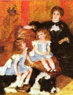 Pierre Renoir Madam Charpentier Children China oil painting art
